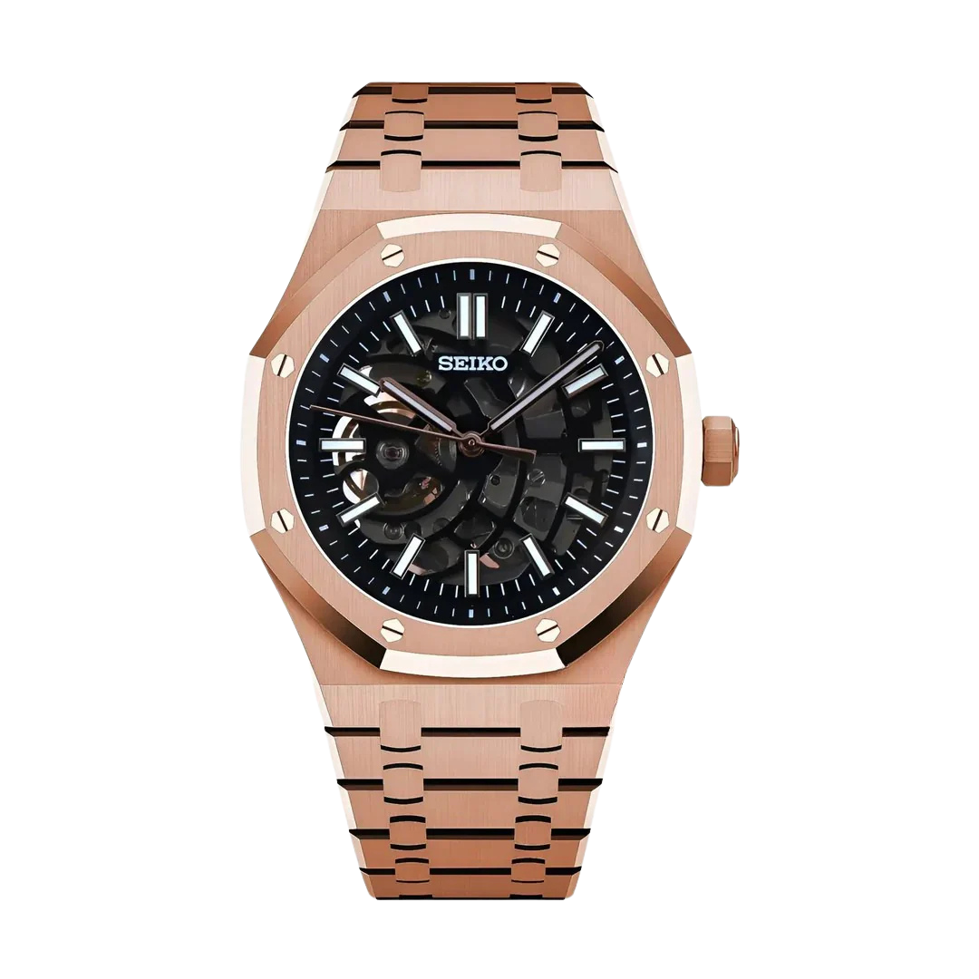Royal Seikoak | Rose Gold Skeleton