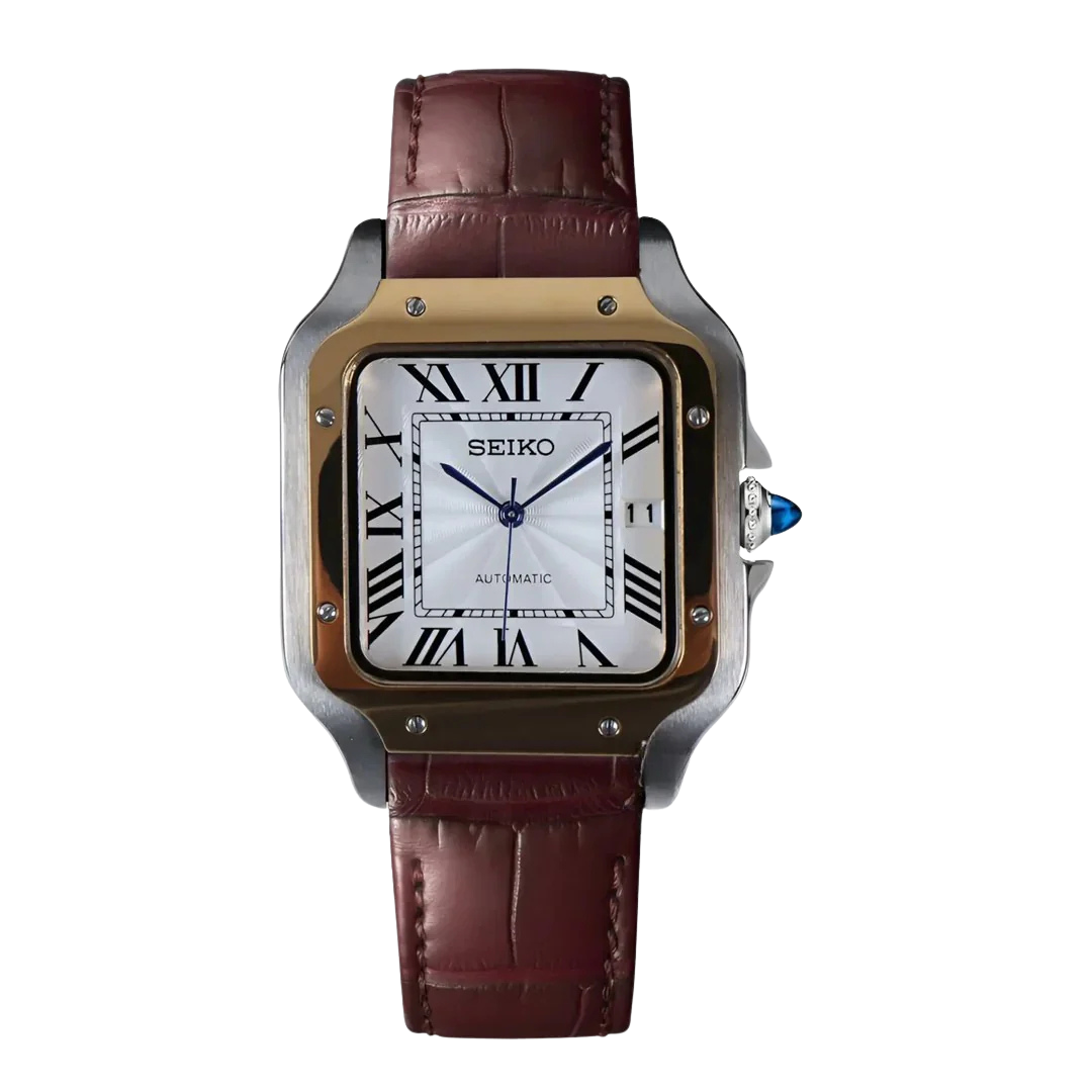 Santeiko | White Brown Leather