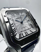 Santeiko | White Blue Leather