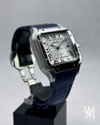 Santeiko | White Blue Leather