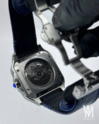 Santeiko | White Blue Leather