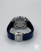 Santeiko | White Blue Leather
