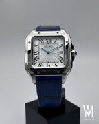 Santeiko | White Blue Leather