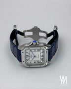 Santeiko | White Blue Leather