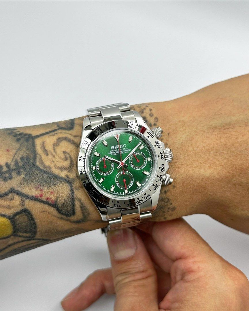 Seitona | Silver - Green